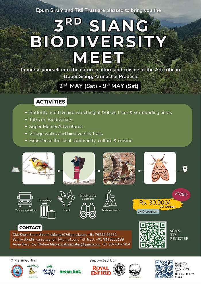3rd Siang Biodviersity Meet May